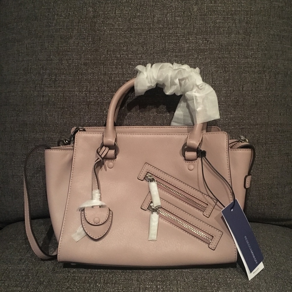 NWT Rebecca Minkoff Small Jamie Satchel blush pink